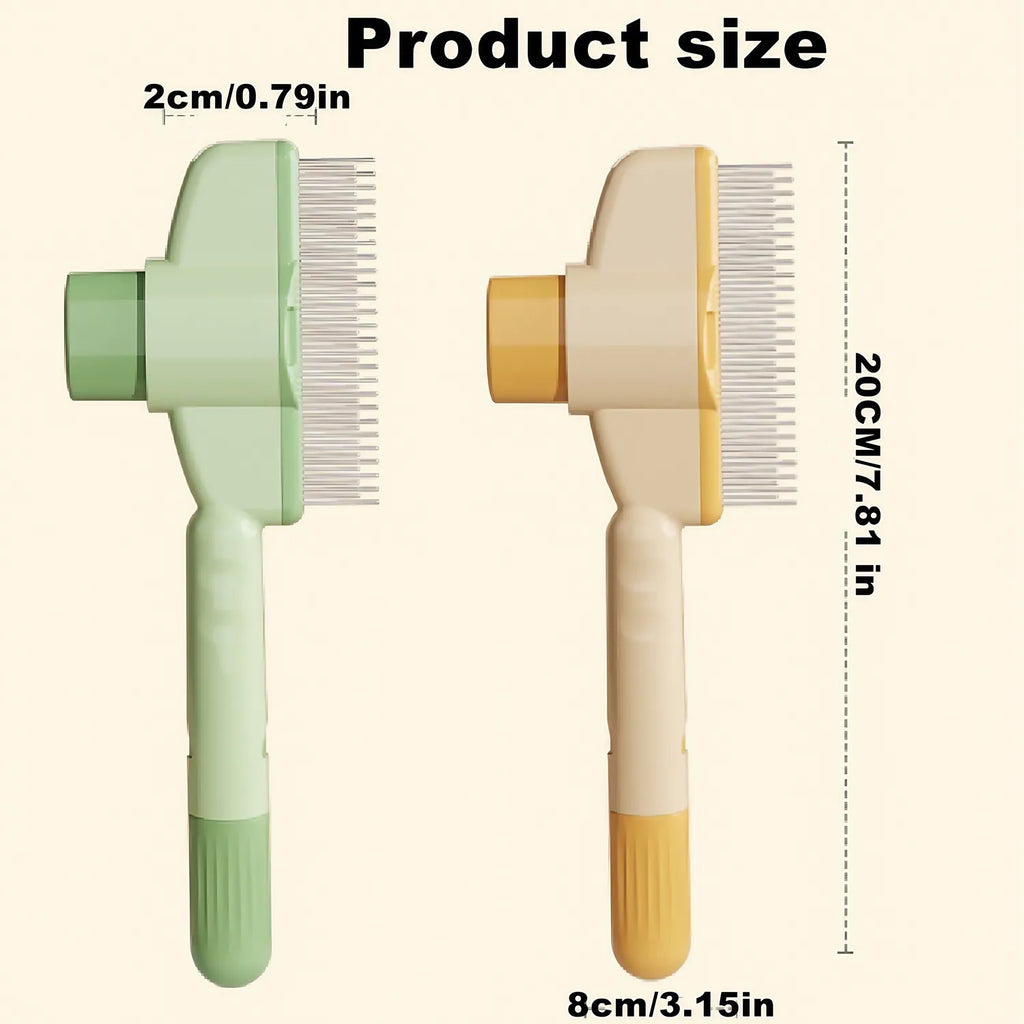 Self-Cleaning Pet Grooming Brush