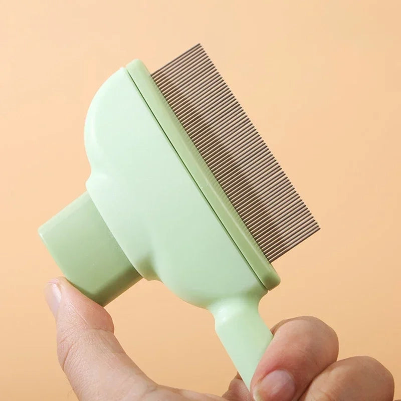 Self-Cleaning Pet Hair Removal Comb