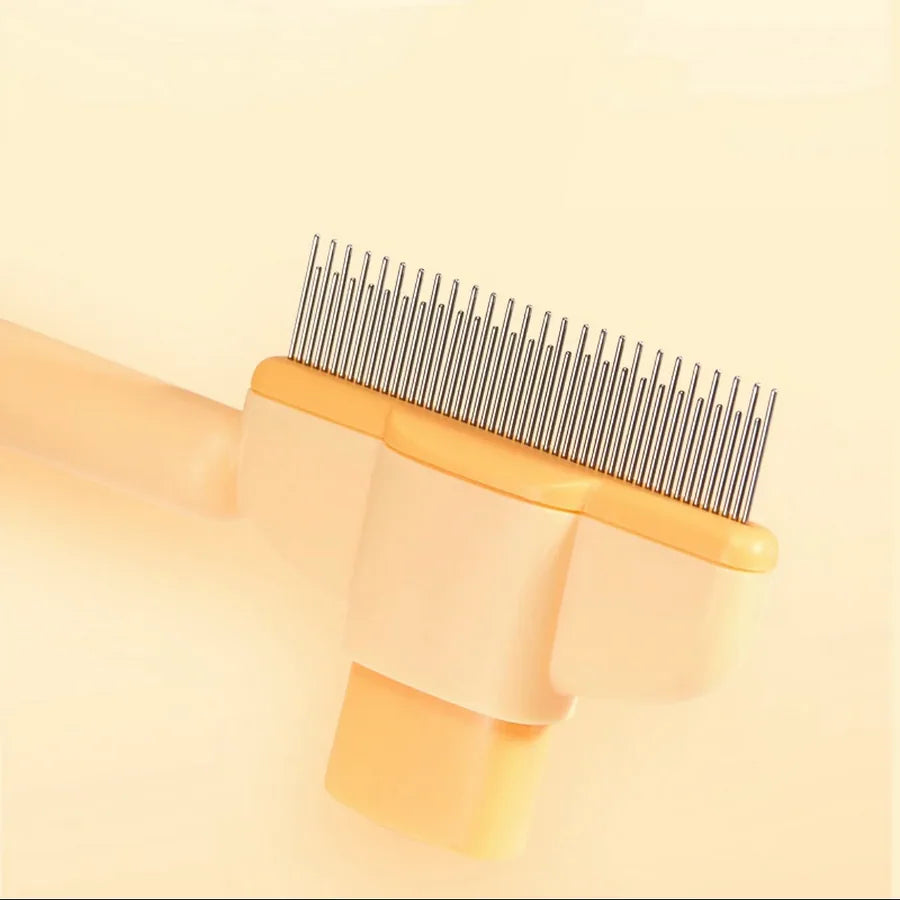 Self-Cleaning Pet Grooming Brush