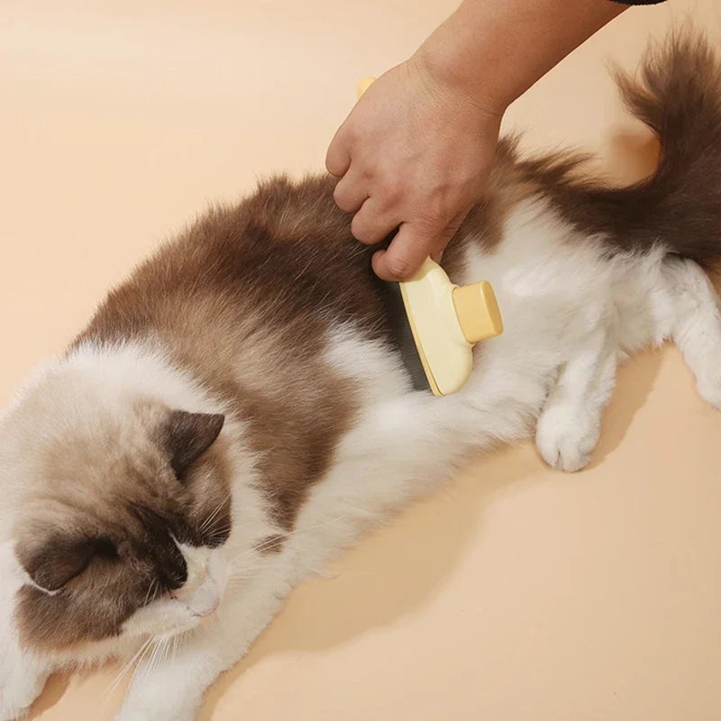 Self-Cleaning Pet Hair Removal Comb