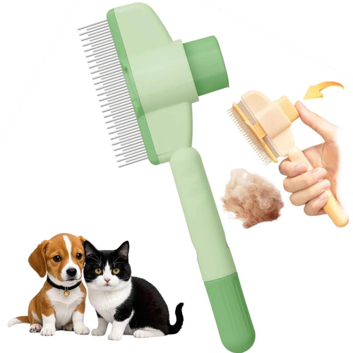 Self-Cleaning Pet Grooming Brush